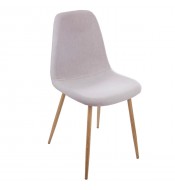 Chaise Taho Taupe clair Atmosphéra - Le Depot Canapé