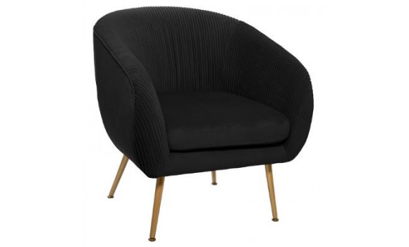 Fauteuil solaro noir