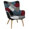 Fauteuil Patchwork Milano