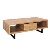 Table basse 2 niches 1 tiroir sully