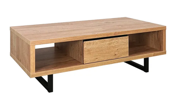 Table basse 2 niches 1 tiroir sully