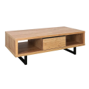 Table basse 2 niches 1 tiroir Sully