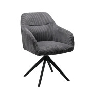 Fauteuil pivotant thelyo gris