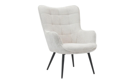 Fauteuil Uka Beige