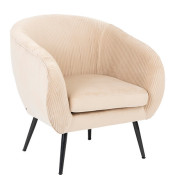 Fauteuil solaro beige