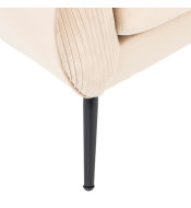 Fauteuil solaro beige