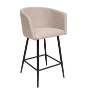 Fauteuil de bar marlo beige