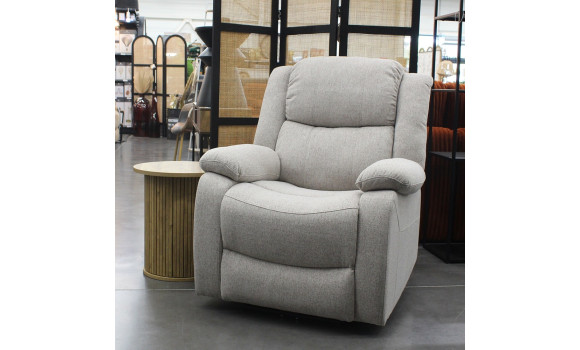 Fauteuil relax électrique david beige