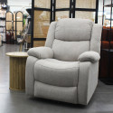 Fauteuil relax électrique David Beige