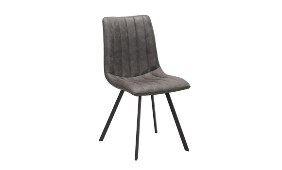 Chaise eden marron