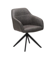 Fauteuil pivotant thelyo marron
