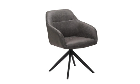 Fauteuil pivotant Thelyo Marron