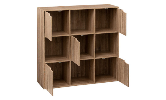 Etagère 9 cases door