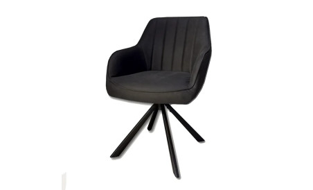Chaise rotative Noir