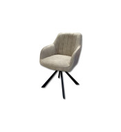 Chaise rotative noir