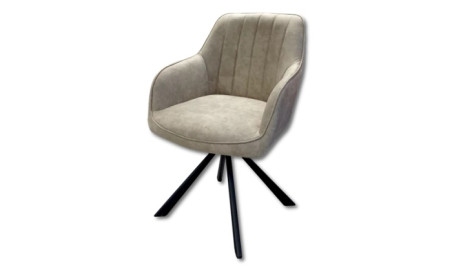 Chaise rotative Noir