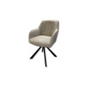 Chaise rotative Taupe