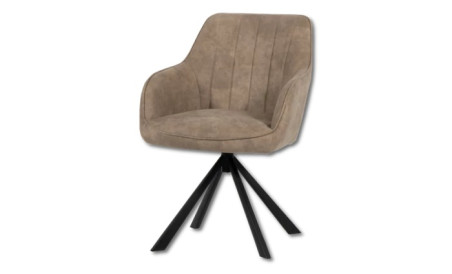 Chaise rotative Taupe