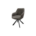 Chaise rotative Gris