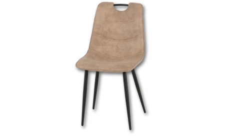 Chaise avec poignée Taupe