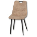 Chaise avec poignée Taupe