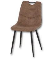 Chaise avec poignée taupe