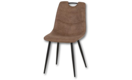 Chaise avec poignée Taupe