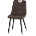 Chaise avec poignée gris