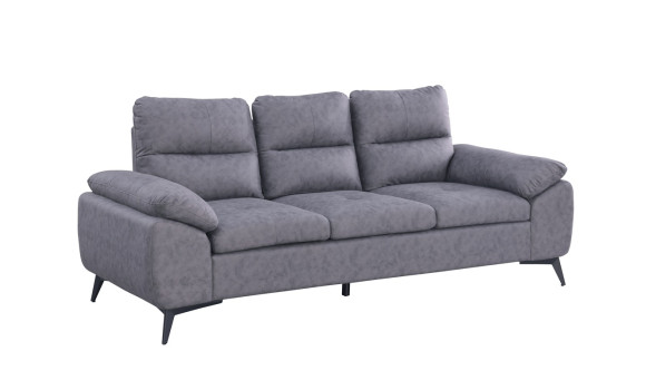 Canapé 3 places soan gris foncé