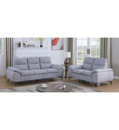 Canapé 3 places soan gris foncé