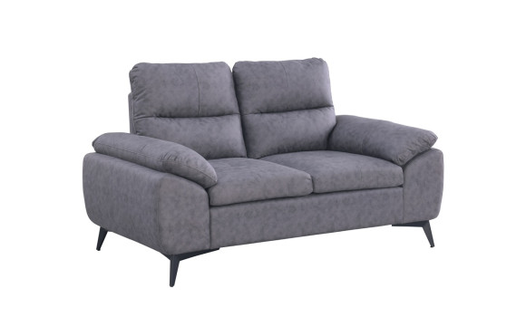 Canapé 2 places soan gris clair
