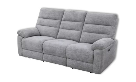 Canapé 3 places relax électriques