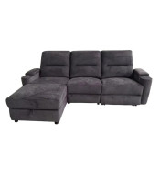 Canapé angle gauche gabin relax électrique