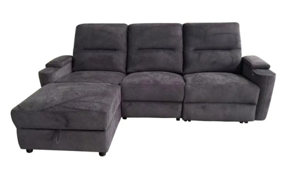 Canapé angle gauche gabin relax électrique