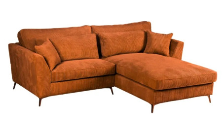 Canapé d'angle ISLA bleu petit modèle