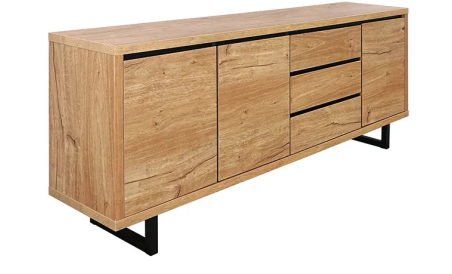 Bahut 3 portes 3 tiroirs Sully