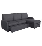 Canapé angle réversible et convertible jade