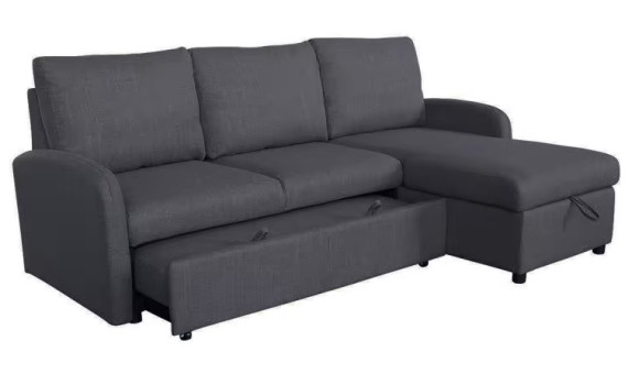 Canapé angle réversible et convertible jade
