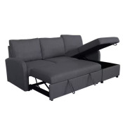 Canapé angle réversible et convertible jade