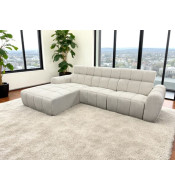 Canapé angle megan relax électrique