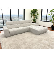 Canapé angle megan relax électrique