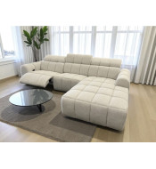 Canapé angle megan relax électrique