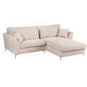 Canapé d'angle ISLA beige petit modèle
