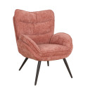 Fauteuil Tiago terracotta