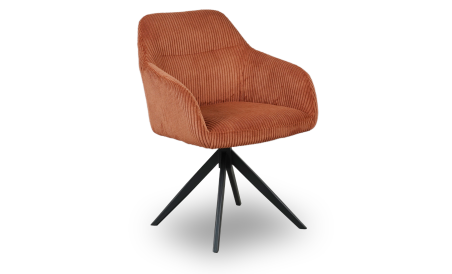 Fauteuil pivotant Thelyo Beige
