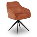 Fauteuil pivotant Thelyo Ambre