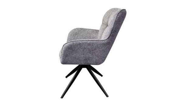 Fauteuil repas malo pivotant gris