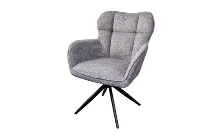 Fauteuil repas Malo pivotant Gris