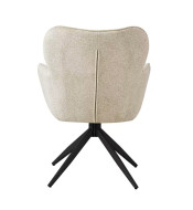 Fauteuil repas malo pivotant gris