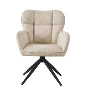Fauteuil repas malo pivotant gris